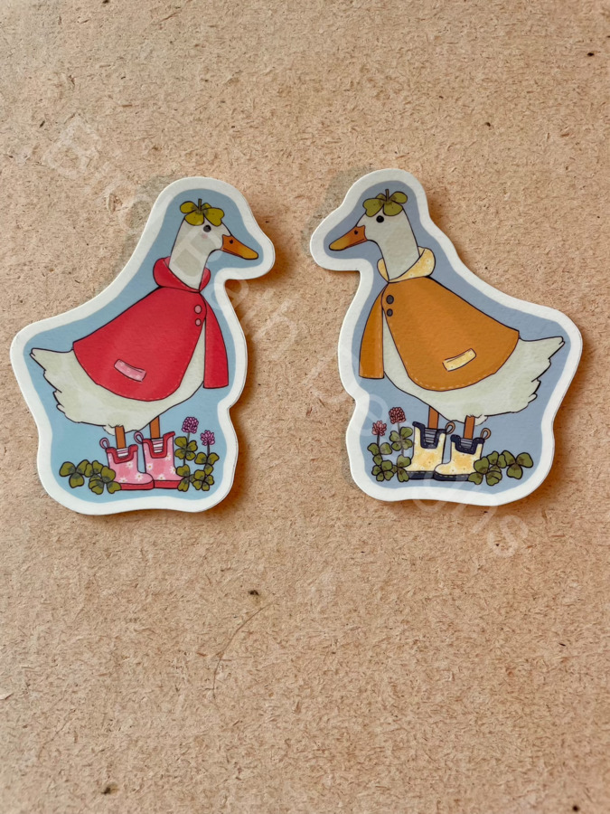 Duck stickers