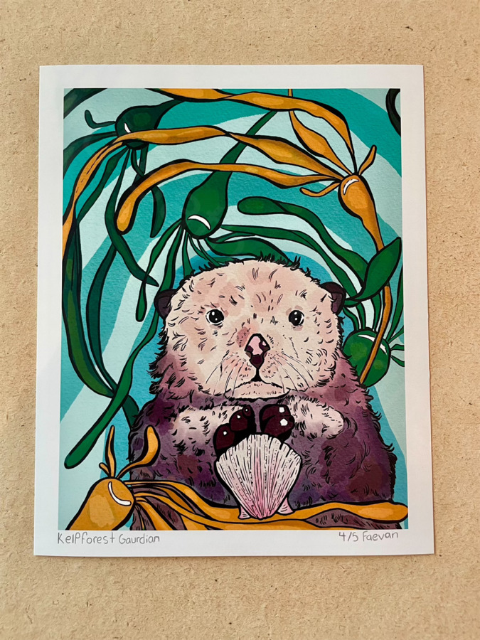 Kelp Forest Guardian print