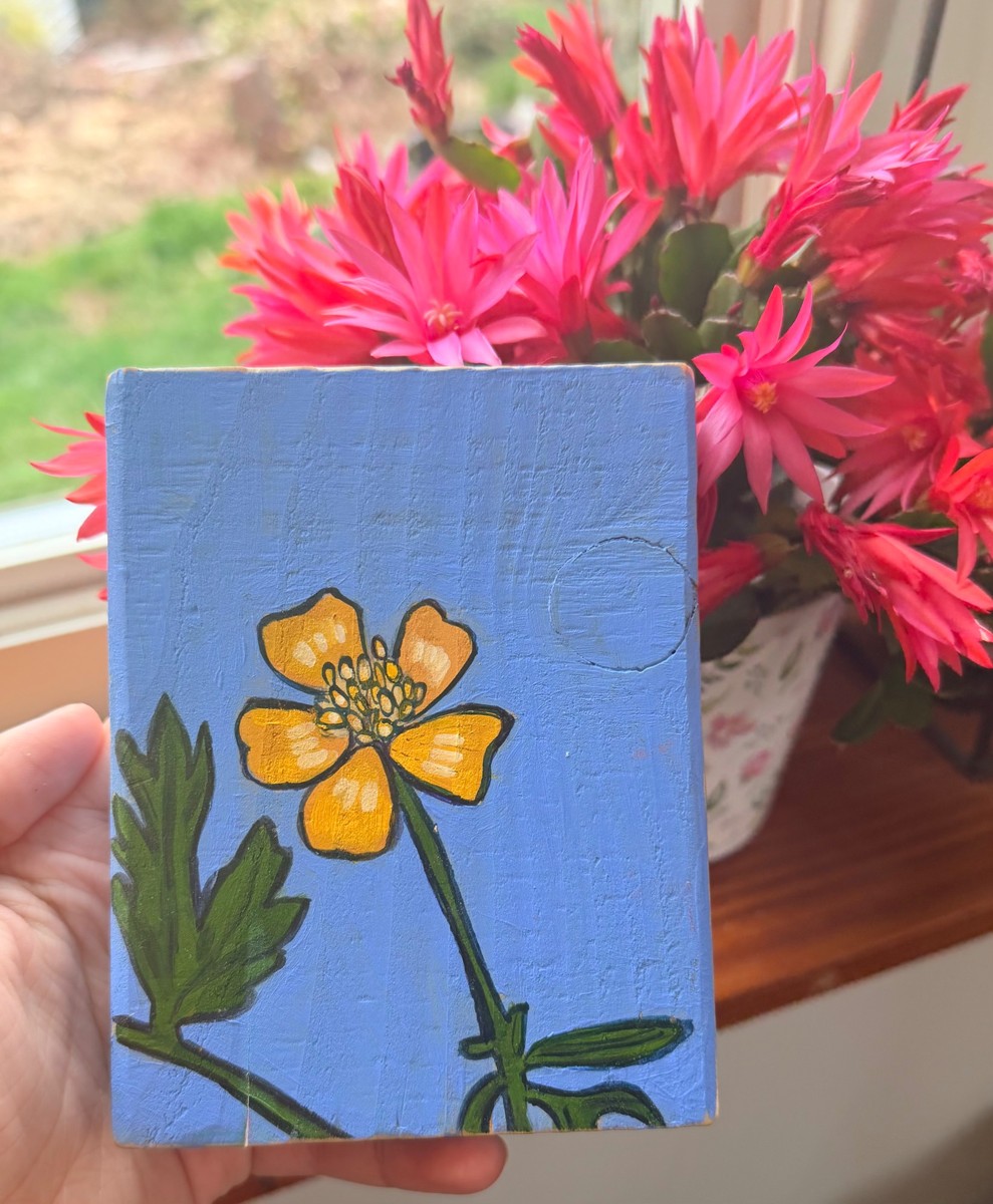 Buttercup painting